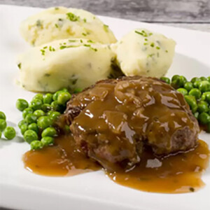 Lundi - Hamburger steak