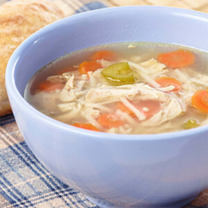 Soupe poulet nouilles (1 L)
